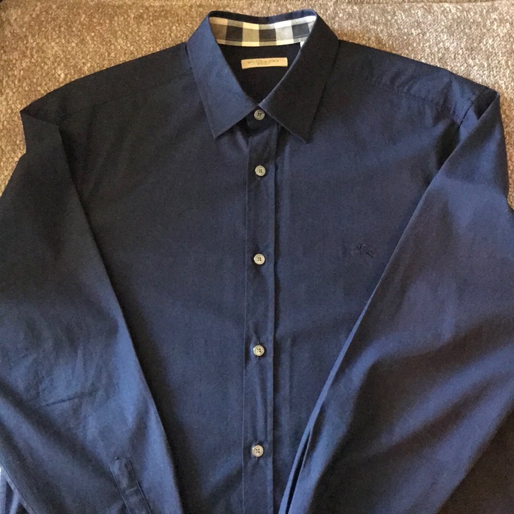 Burberry long sleeve Stretch Cotton Poplin Shirt